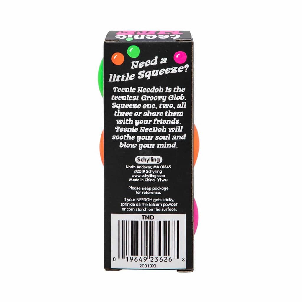 Schylling - Teenie Nee Doh 3 Pack Assorted Styles