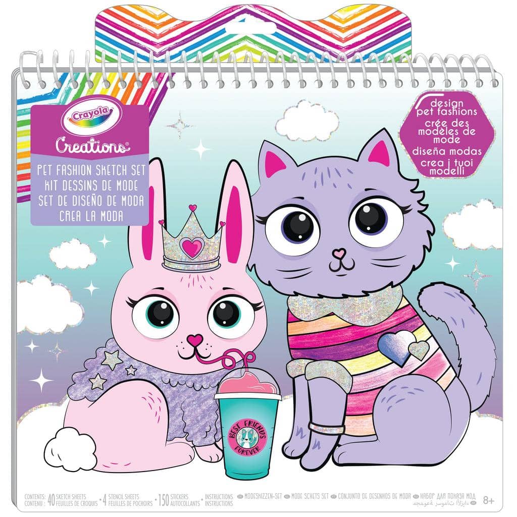 Crayola - Creations Pet Fashion Sketch Set