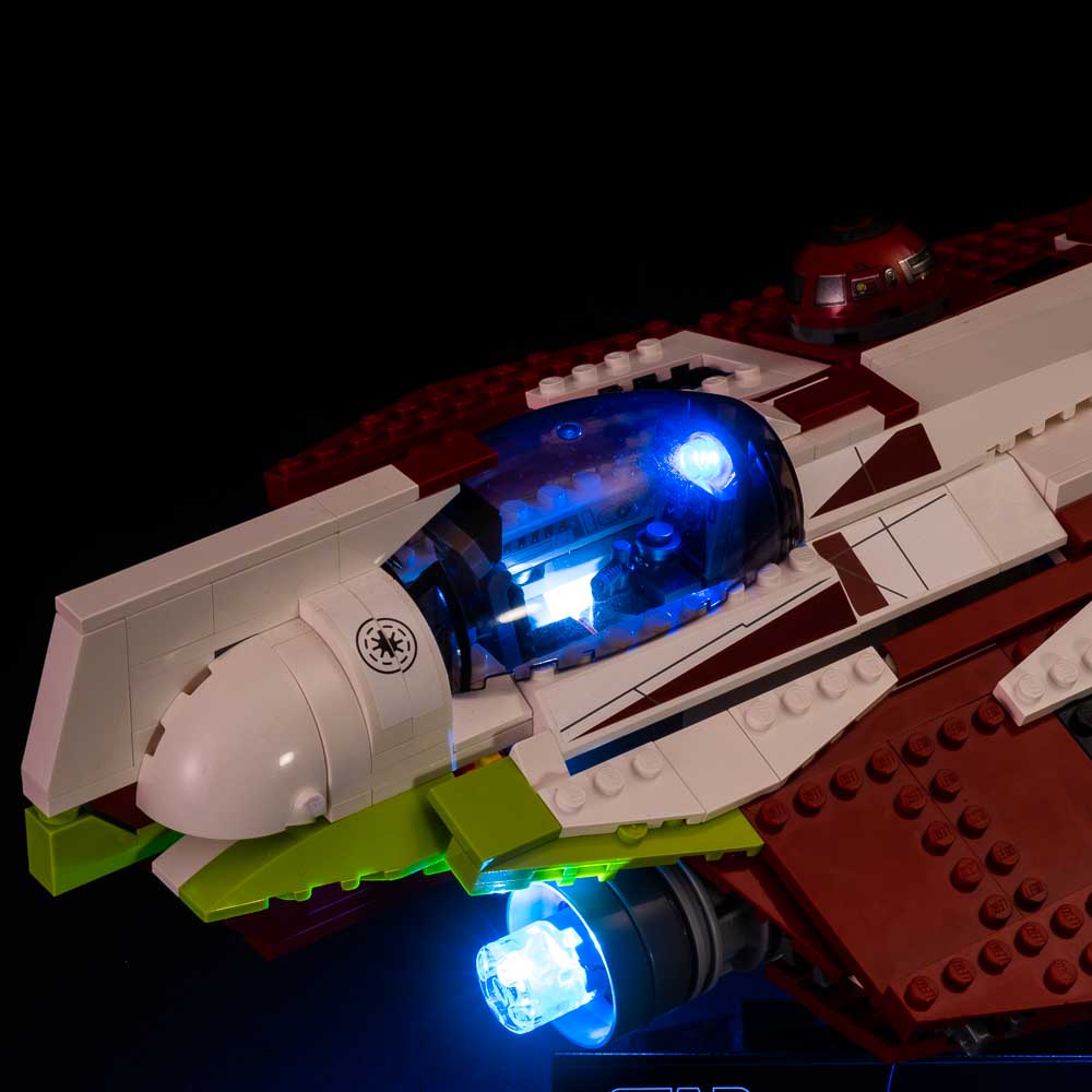 Light My Bricks - LIGHT KIT for LEGO® UCS Obi-Wan's Jedi Starfighter 10215