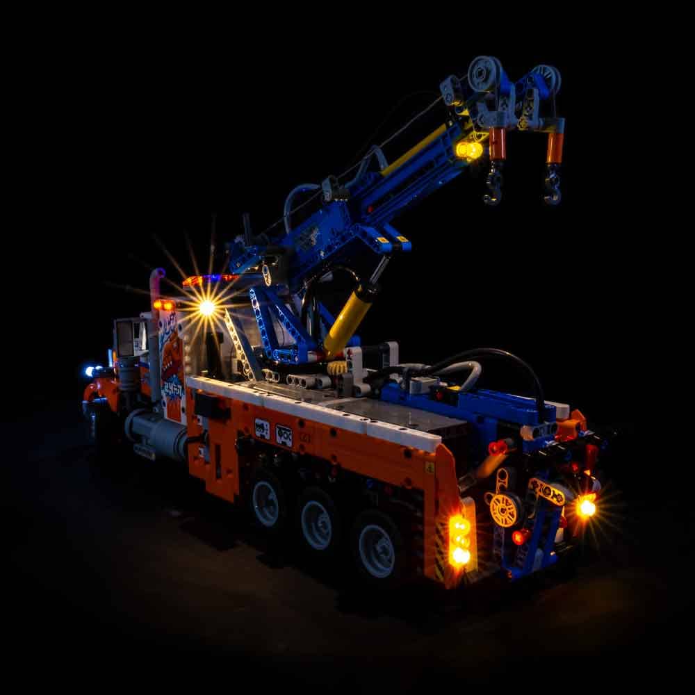 Light My Bricks - LIGHT KIT for LEGO® Heavy Duty Tow Truck 42128