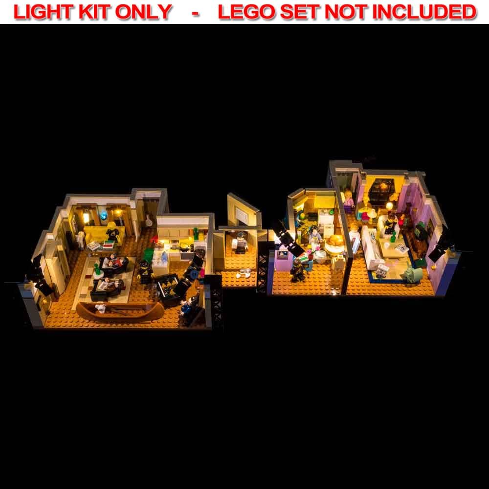Light My Bricks - LIGHT KIT for LEGO® The Friends Apartments 10292