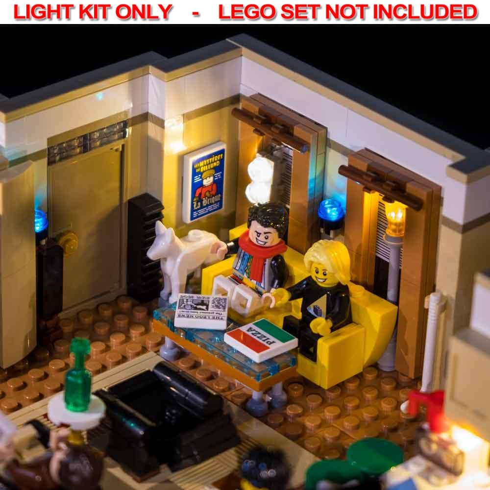 Light My Bricks - LIGHT KIT for LEGO® The Friends Apartments 10292