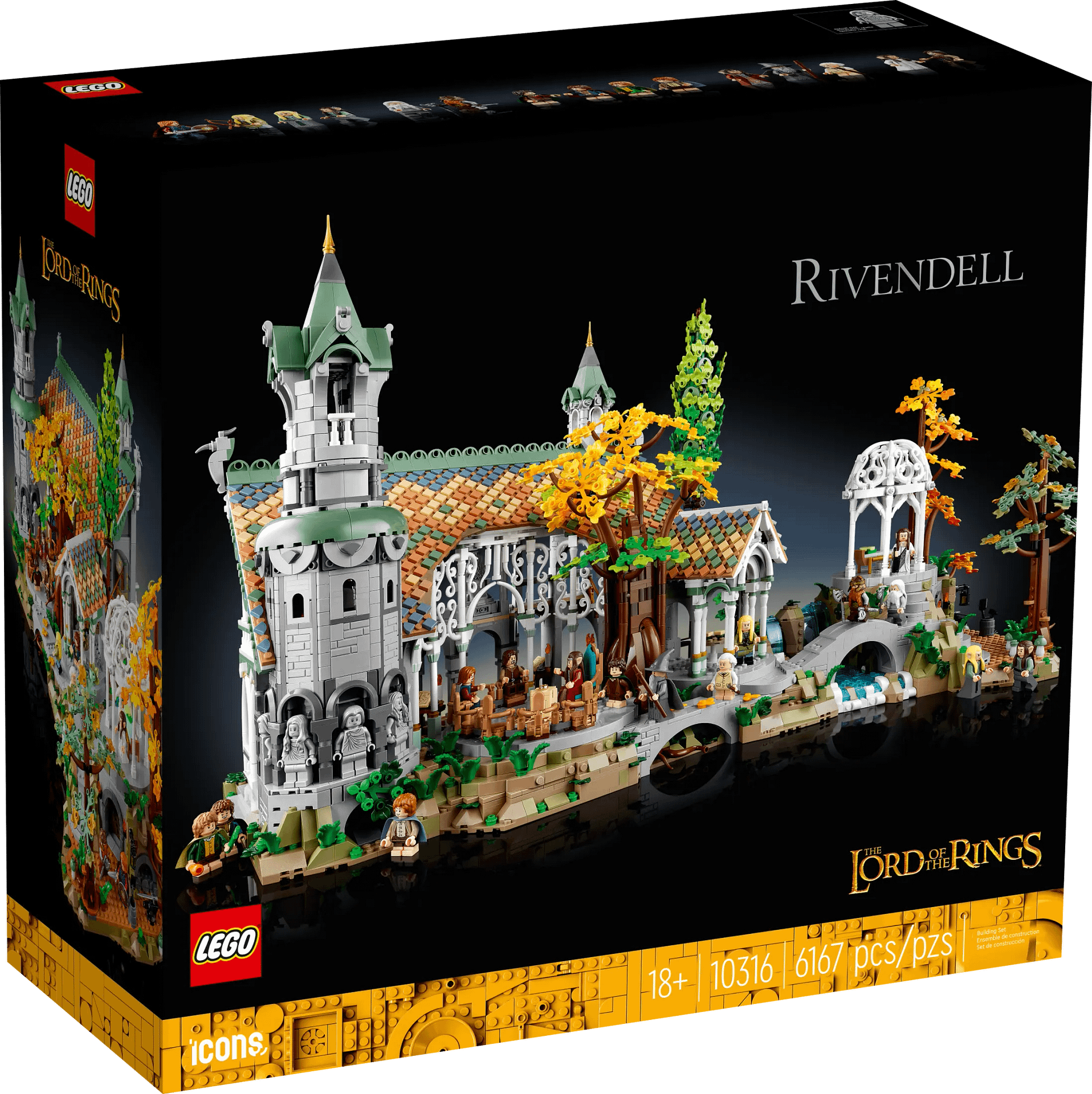LEGO® 10316 THE LORD OF THE RINGS: RIVENDELL - Icons
