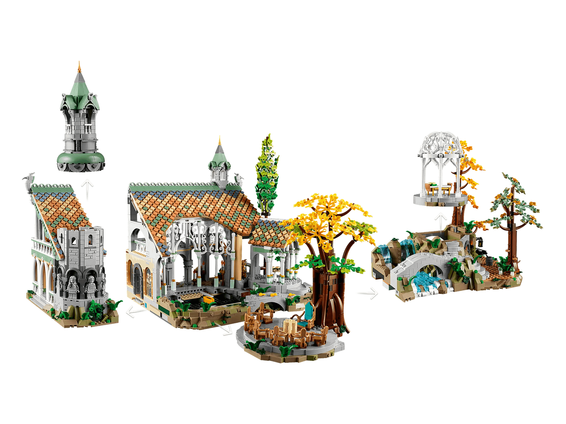 LEGO® 10316 THE LORD OF THE RINGS: RIVENDELL - Icons