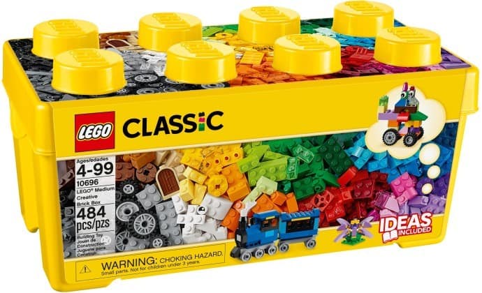 LEGO® 10696 Brick Box Classic Medium (484 Pcs) - Classic