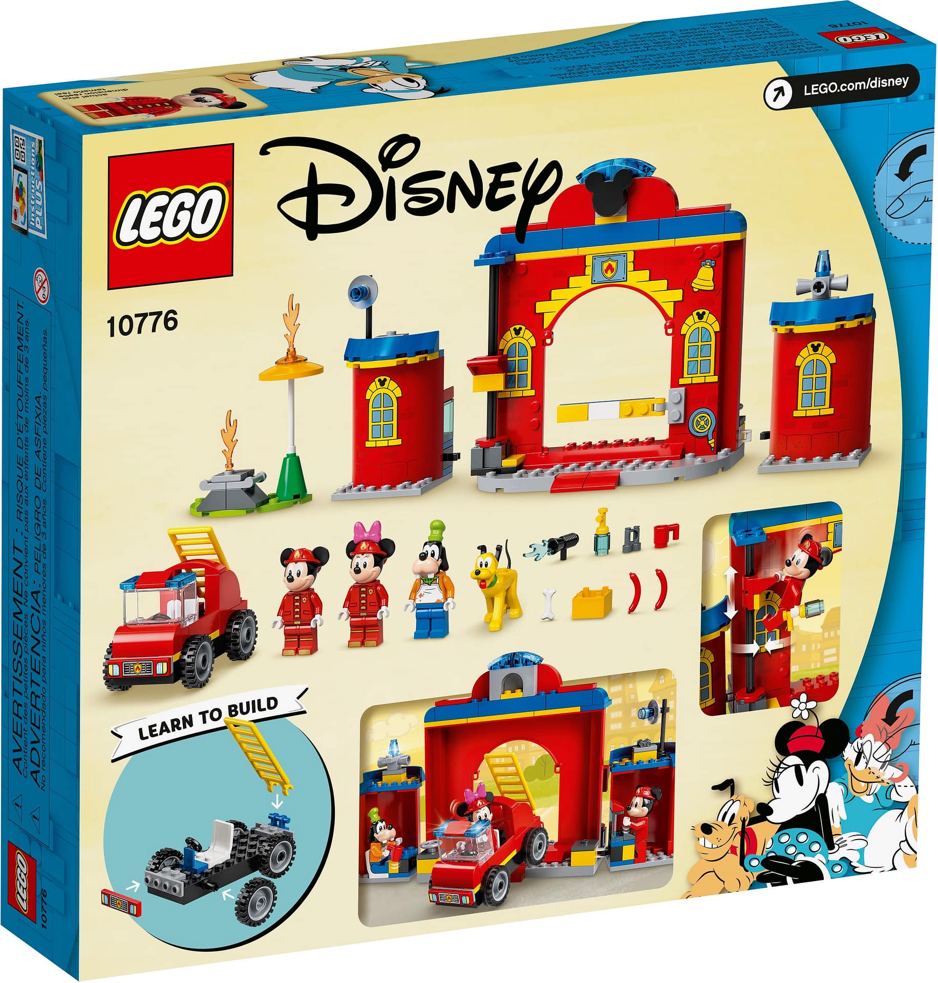 LEGO® 10776 Mickey & Friends Fire Truck & Station - Disney Mickey And Friends 4+