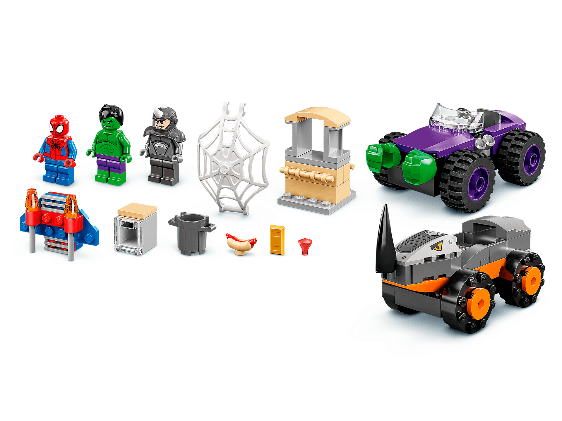 LEGO® 10782 Hulk vs. Rhino Truck Showdown - Marvel Spidey 4+