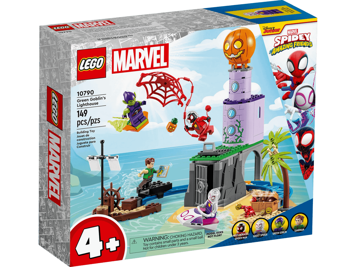 LEGO® 10790 Team Spidey at Green Goblin's Lighthouse - Marvel Spidey Super Heroes 4+
