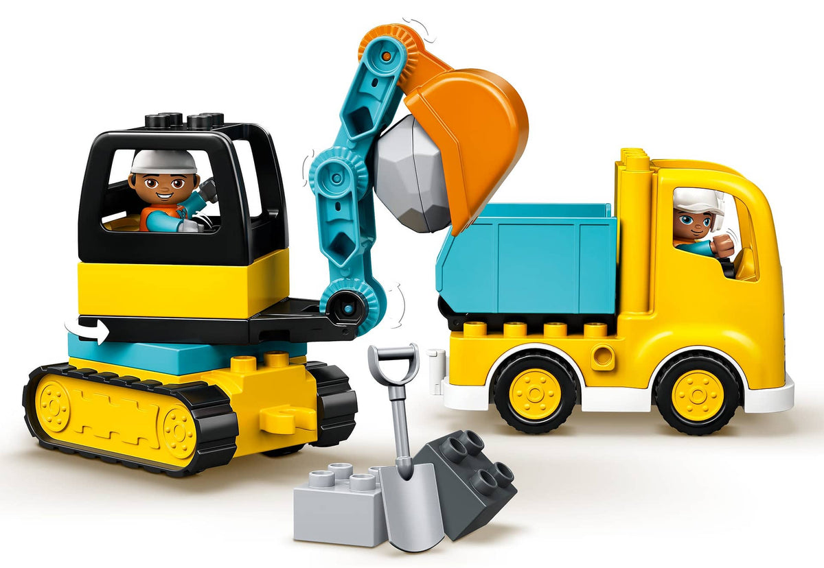 LEGO® 10931 Truck & Tracked Excavator - DUPLO®