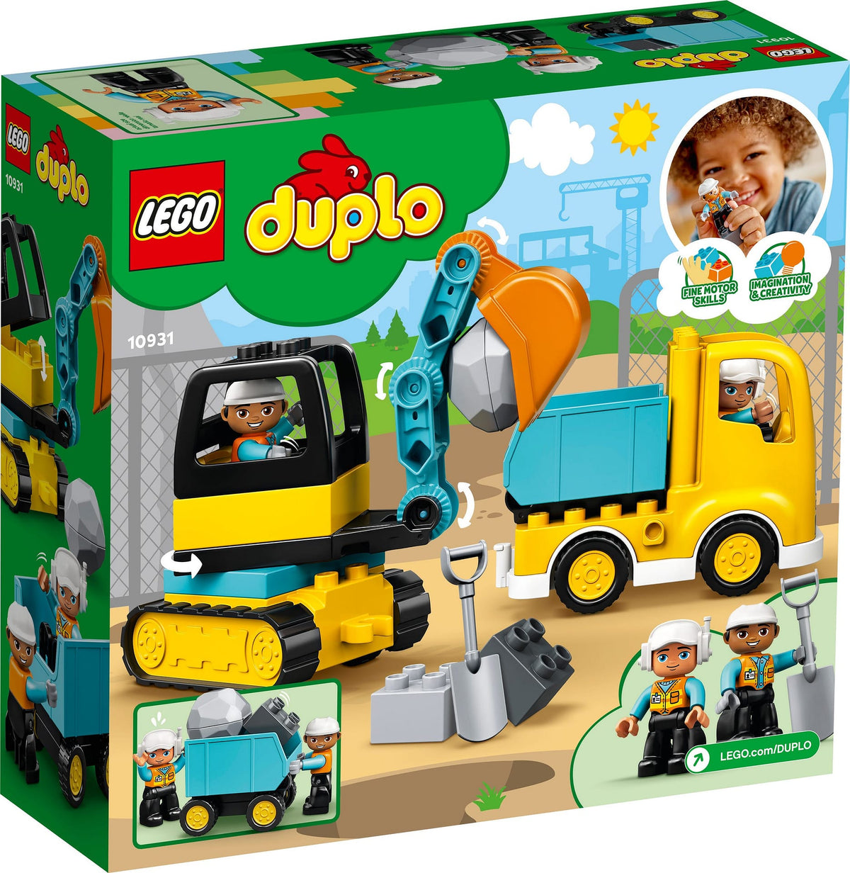 LEGO® 10931 Truck & Tracked Excavator - DUPLO®