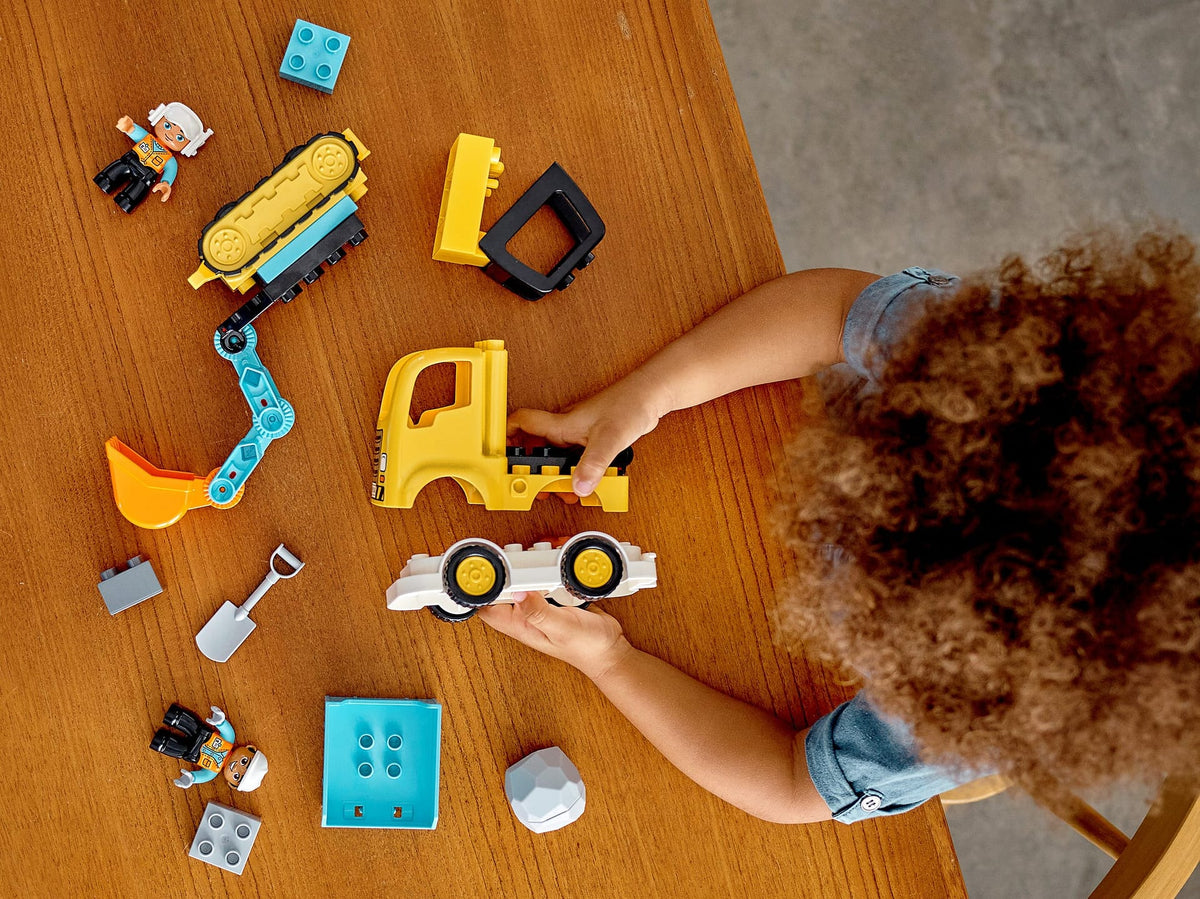LEGO® 10931 Truck & Tracked Excavator - DUPLO®