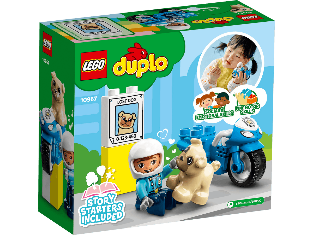 LEGO® 10967 Police Motorcycle - DUPLO®