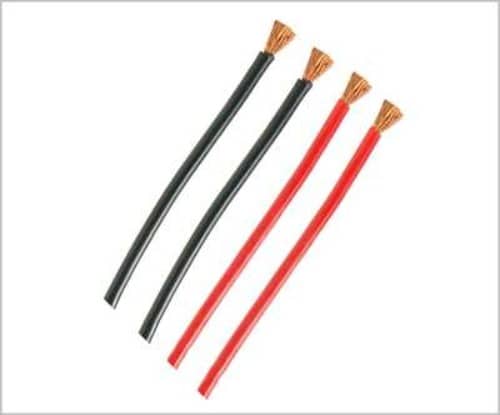 TY1 - SILICONE TY4065 BATT WIRE14G RED/BLACK 1METER