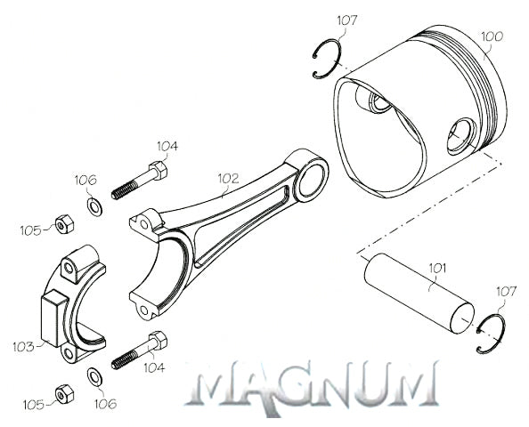 70102F (MAGNUM ENGINES PART) BACK COVER