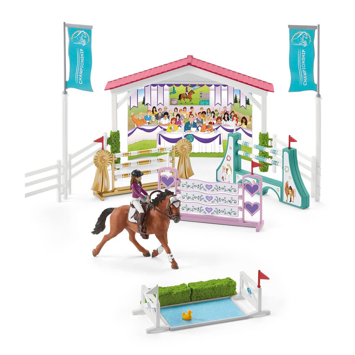 Schleich - Friendship Horse Tournament Animal Playset