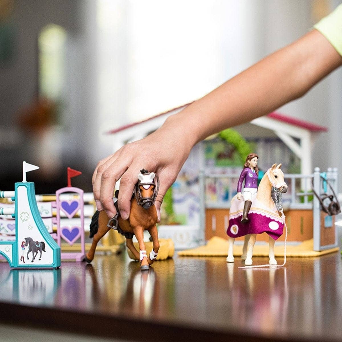 Schleich - Friendship Horse Tournament Animal Playset