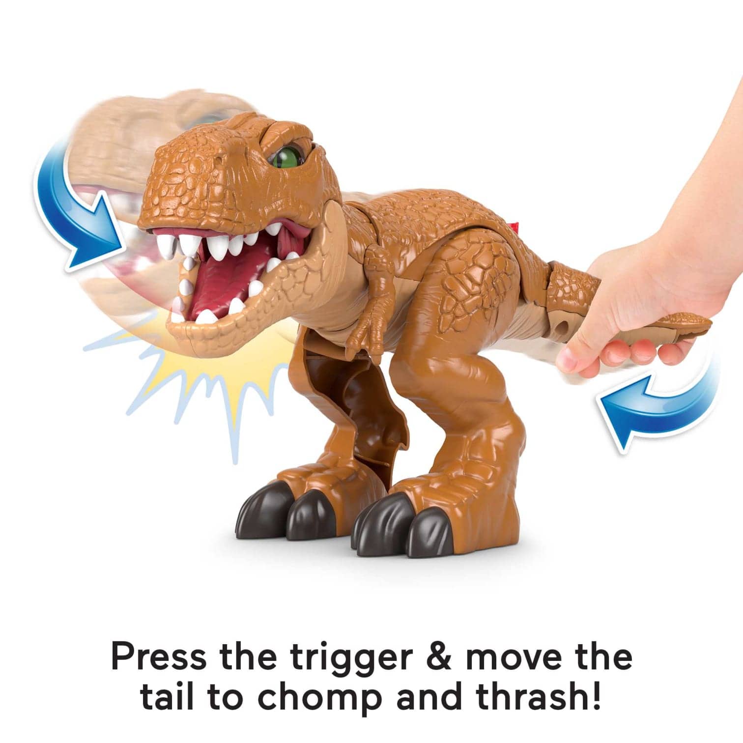 Imaginext - Jurassic World Thrashin Action T.rex Mattel