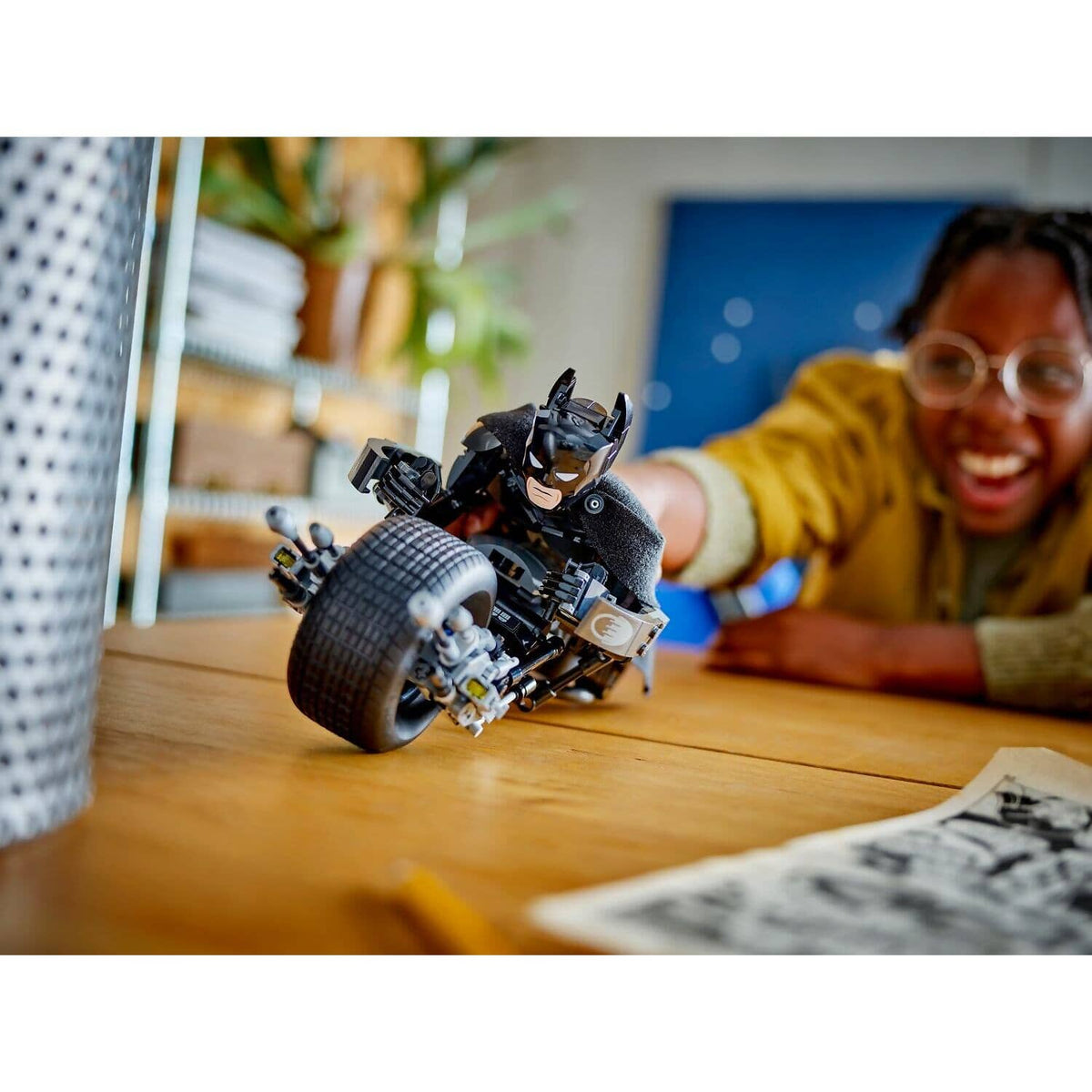 LEGO® 76273 Batman™ Construction Figure and the Bat-Pod Bike - DC Super Heroes