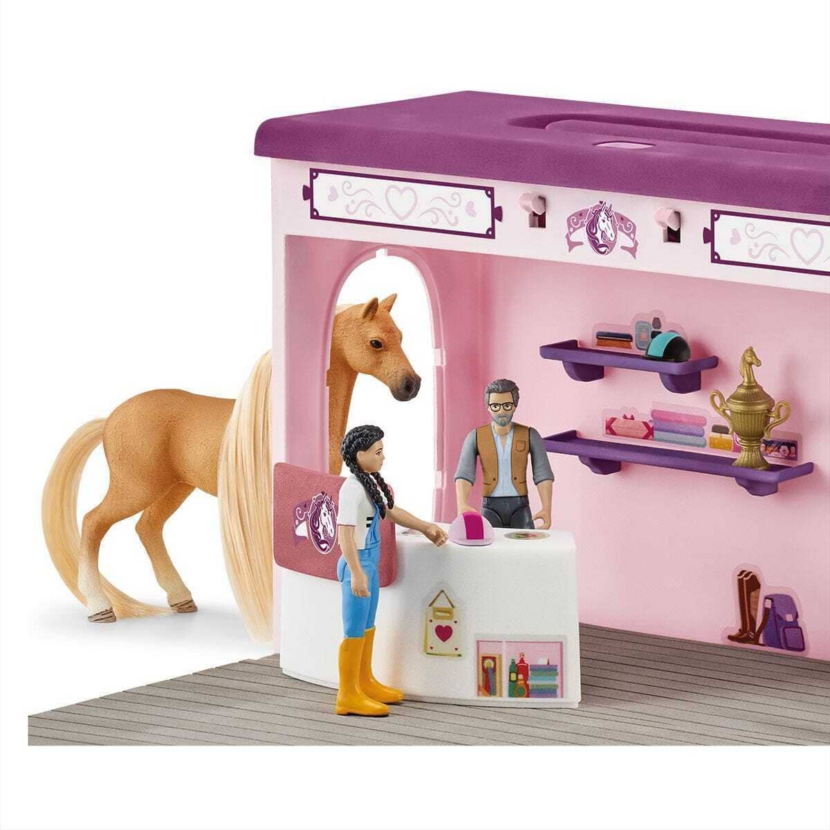 Schleich - Horse Pop-up Boutique - Horse Club Sofia s Beauties Animal Playset