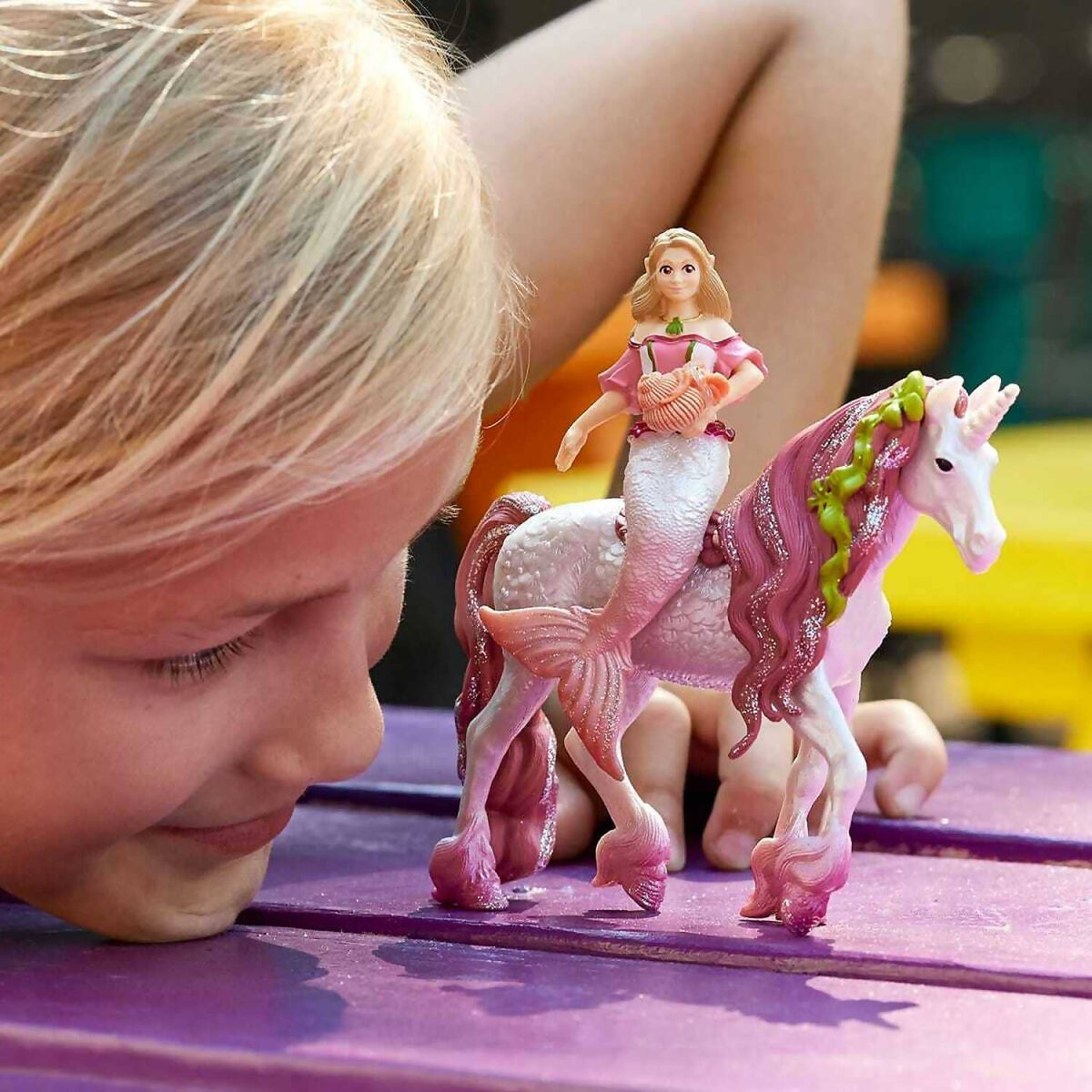 Schleich - Mermaid Feya On Underwater Unicorn