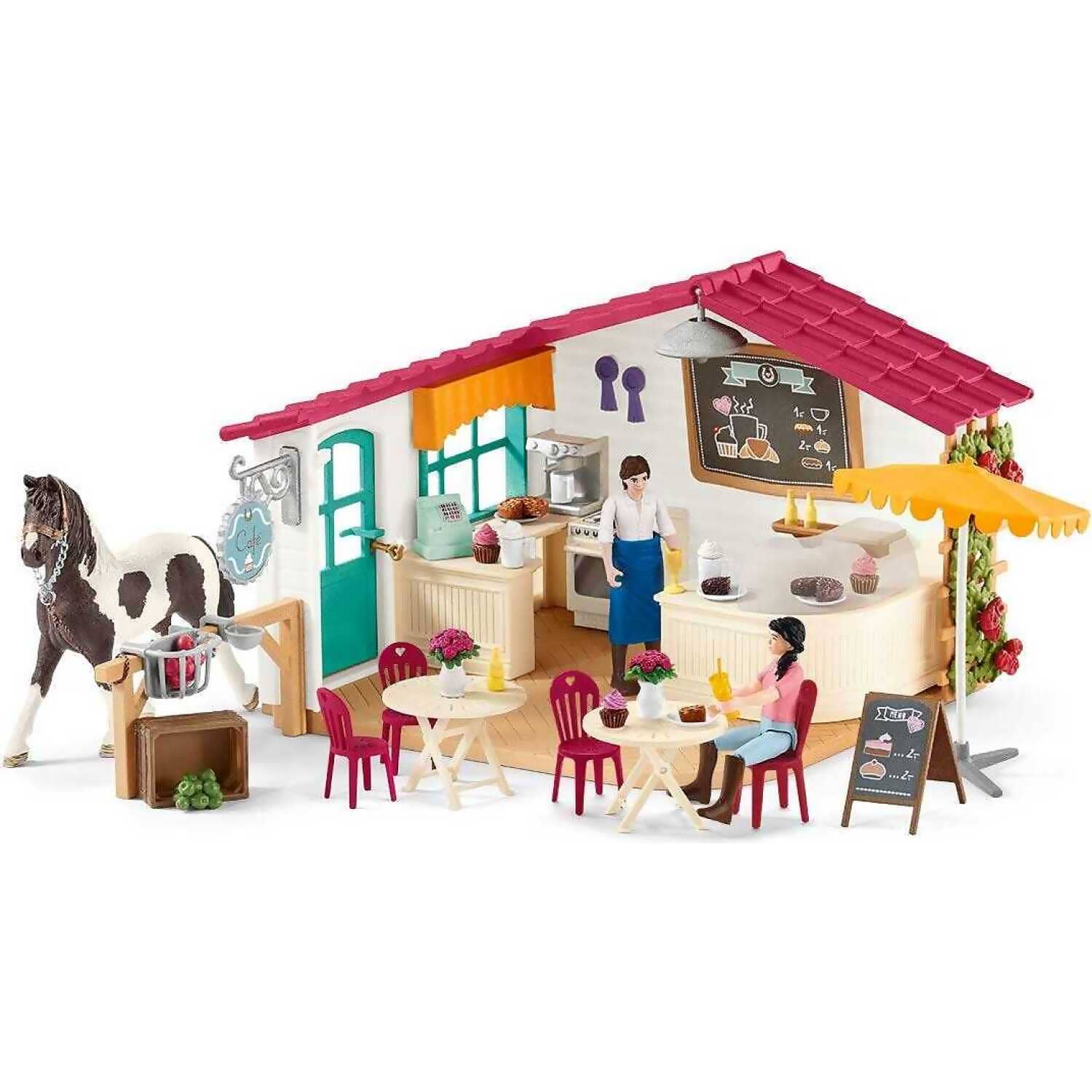 Schleich - Rider Cafe Horse Club Figurine Playset