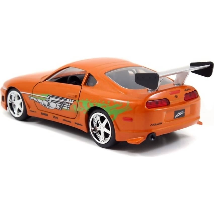 JADA TOYS - FAST & FURIOUS 1995 TOYOTA SUPRA ORANGE 1:32 SCALE DIECAST VEHICLE