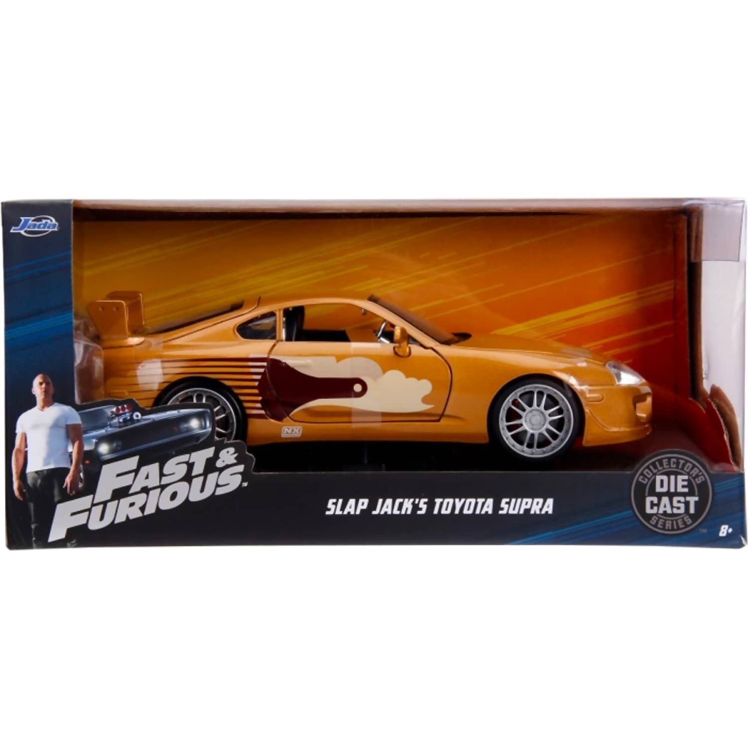 JADA TOYS - FAST & FURIOUS 1995 TOYOTA SUPRA 1:24 SCALE DIECAST VEHICLE