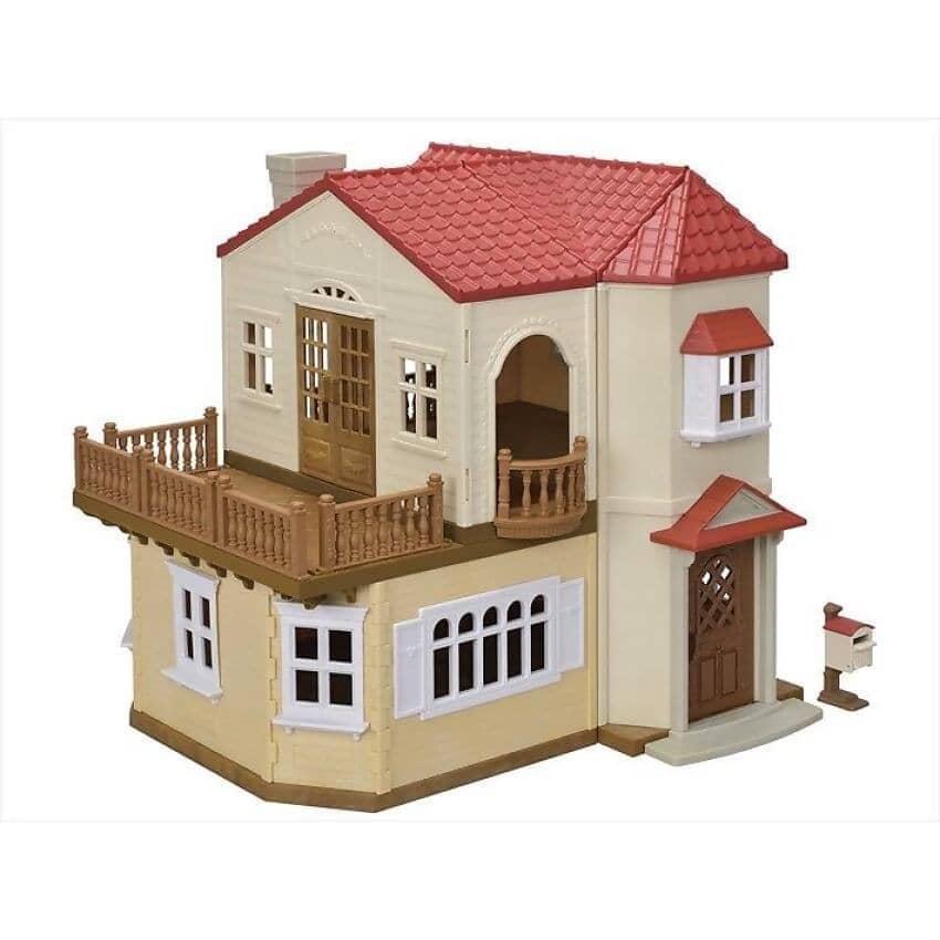 Sylvanian Families - Red Roof Country Home Secret Attic Playroom Figurine Playset