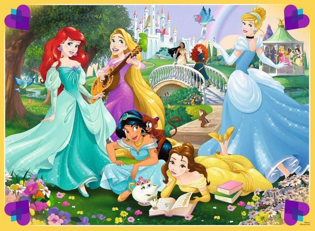 Ravensburger - Disney Princess Collection Extra Large Xxl Jigsaw Puzzle 100 Pieces