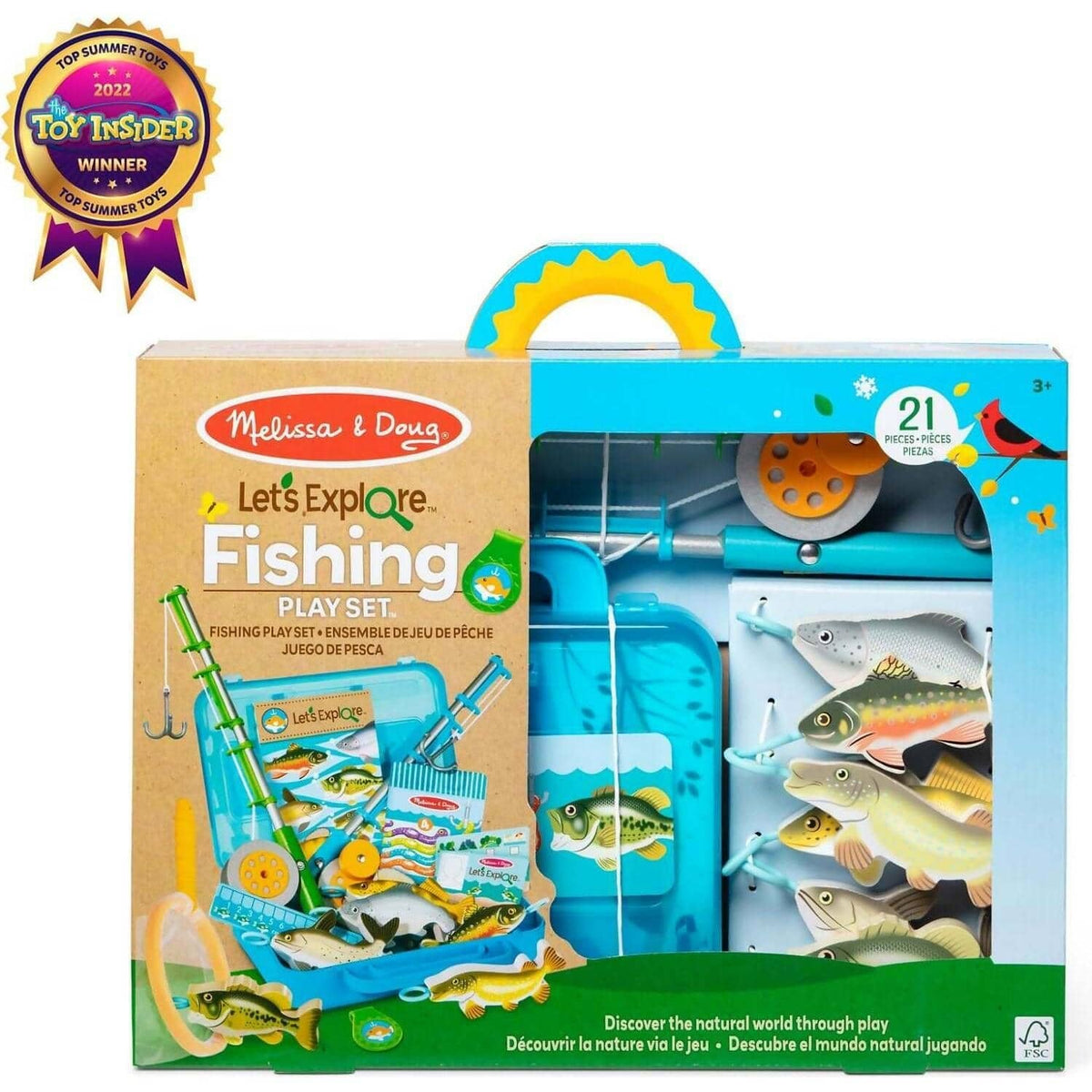 Melissa & Doug - Let s Explore Fishing Play Set