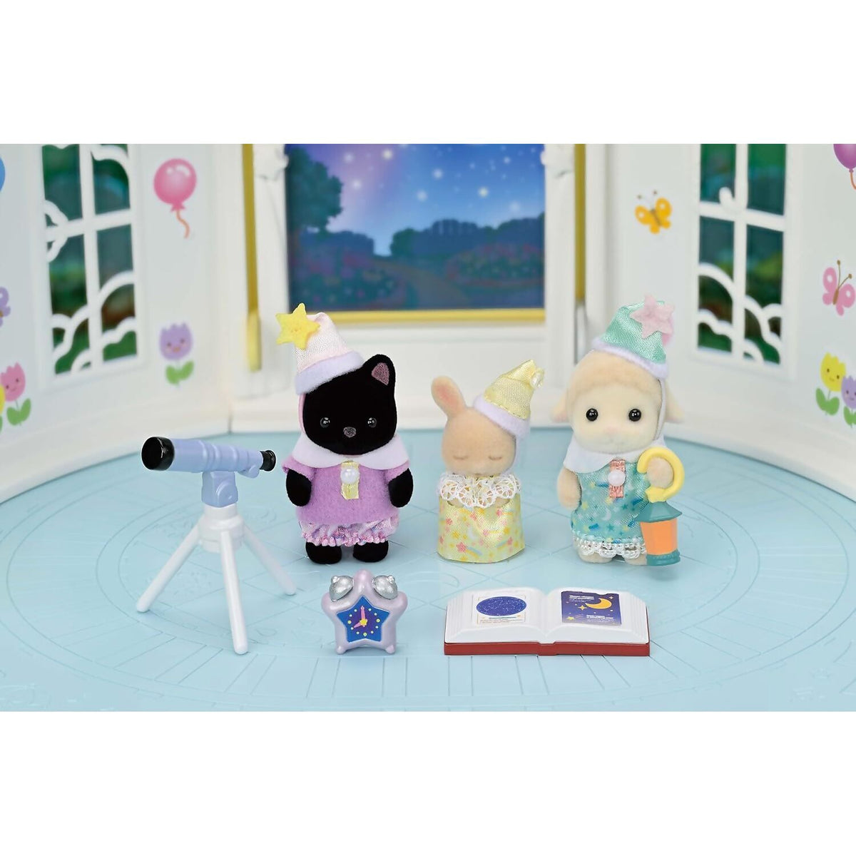Sylvanian Families - Nursery Friends Sleepover Party Trio Playset