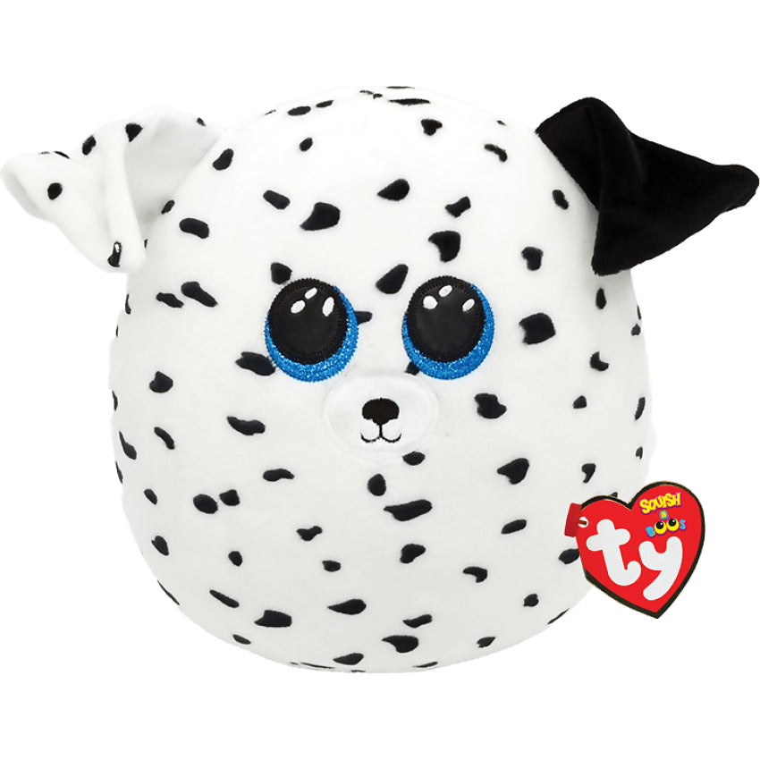 Ty - Squish-a-boos - Fetch Dalmatian Dog - Large 14 Inches - Squishy Beanies
