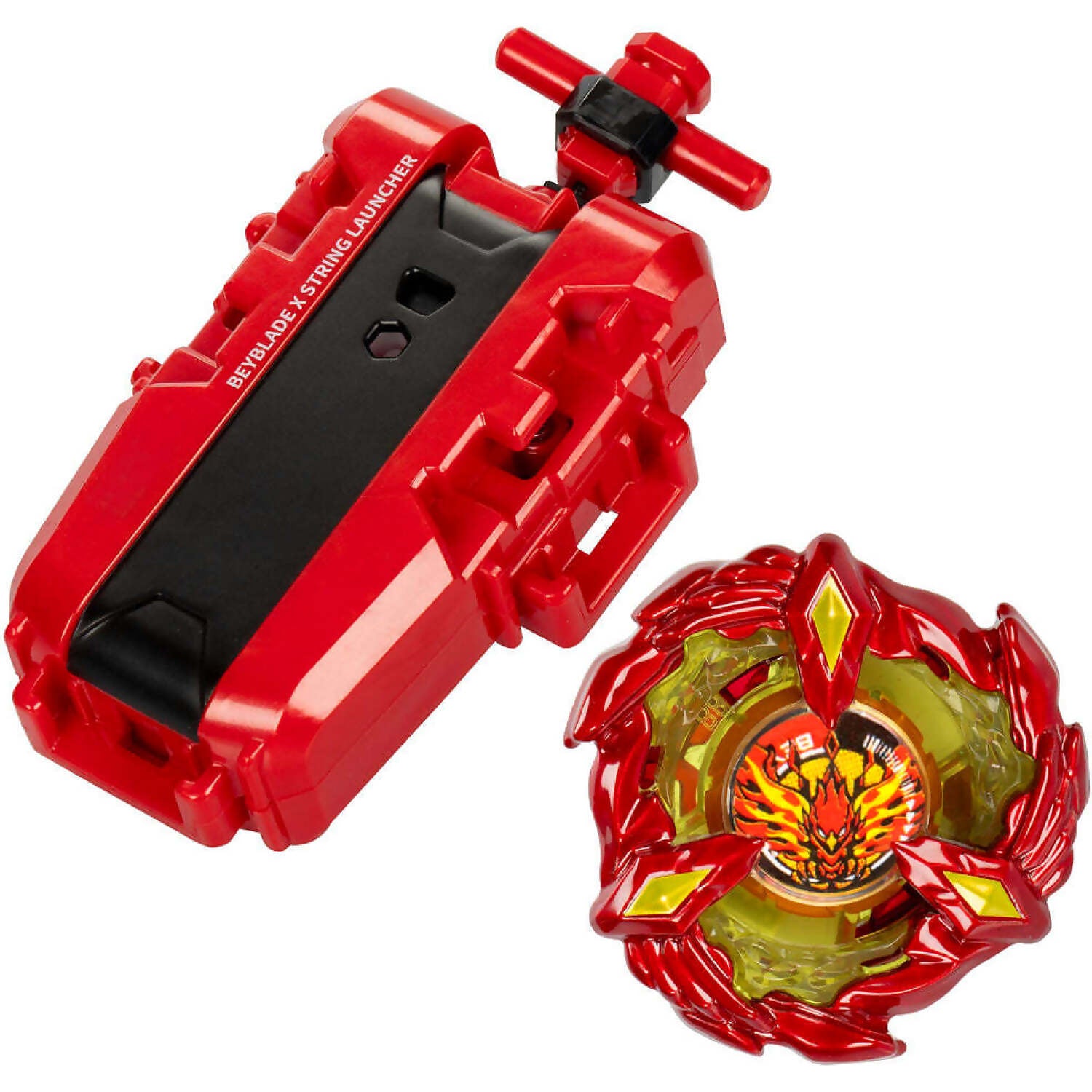 BEYBLADE X - Soar Phoenix Deluxe String Launcher Set - Hasbro