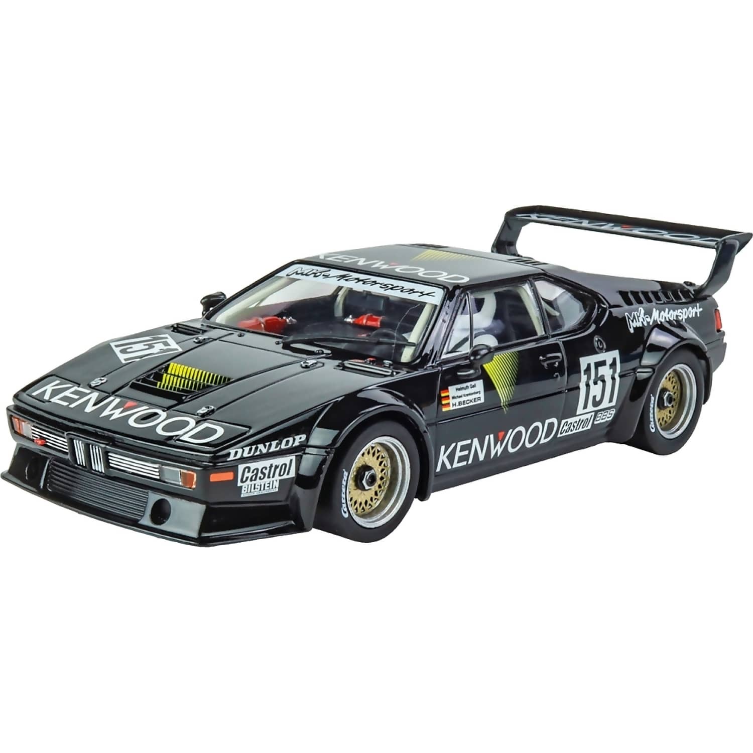 CARRERA - EVOLUTION 1:32 - BMW M1 PRO CAR MK-MOTORSPORT NO.151 DRM 1986 - SLOT CAR