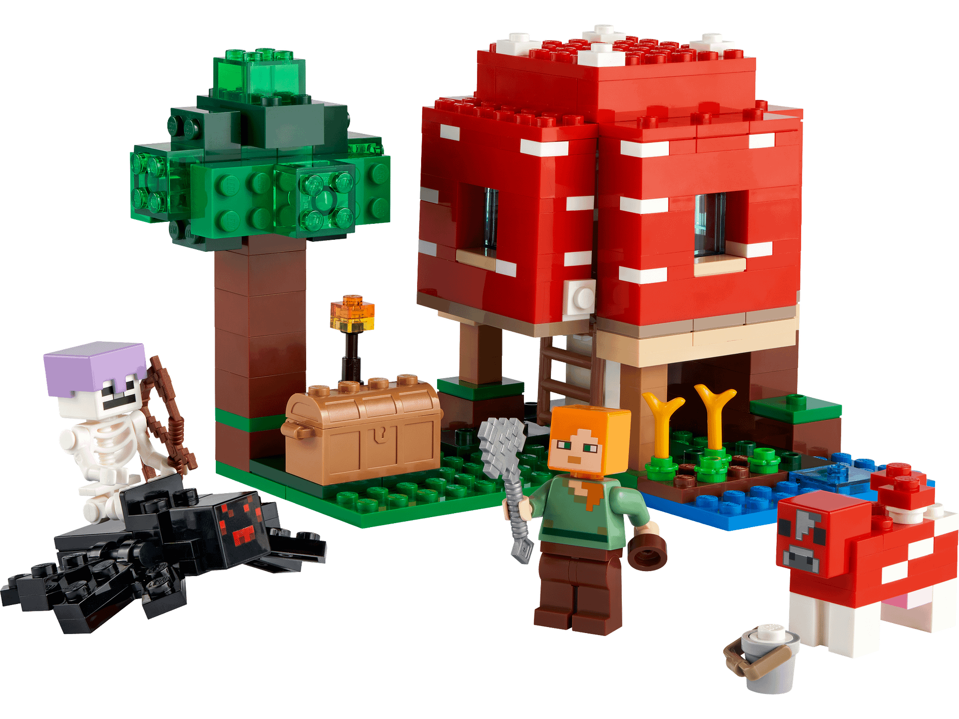 LEGO® 21179 The Mushroom House - Minecraft®