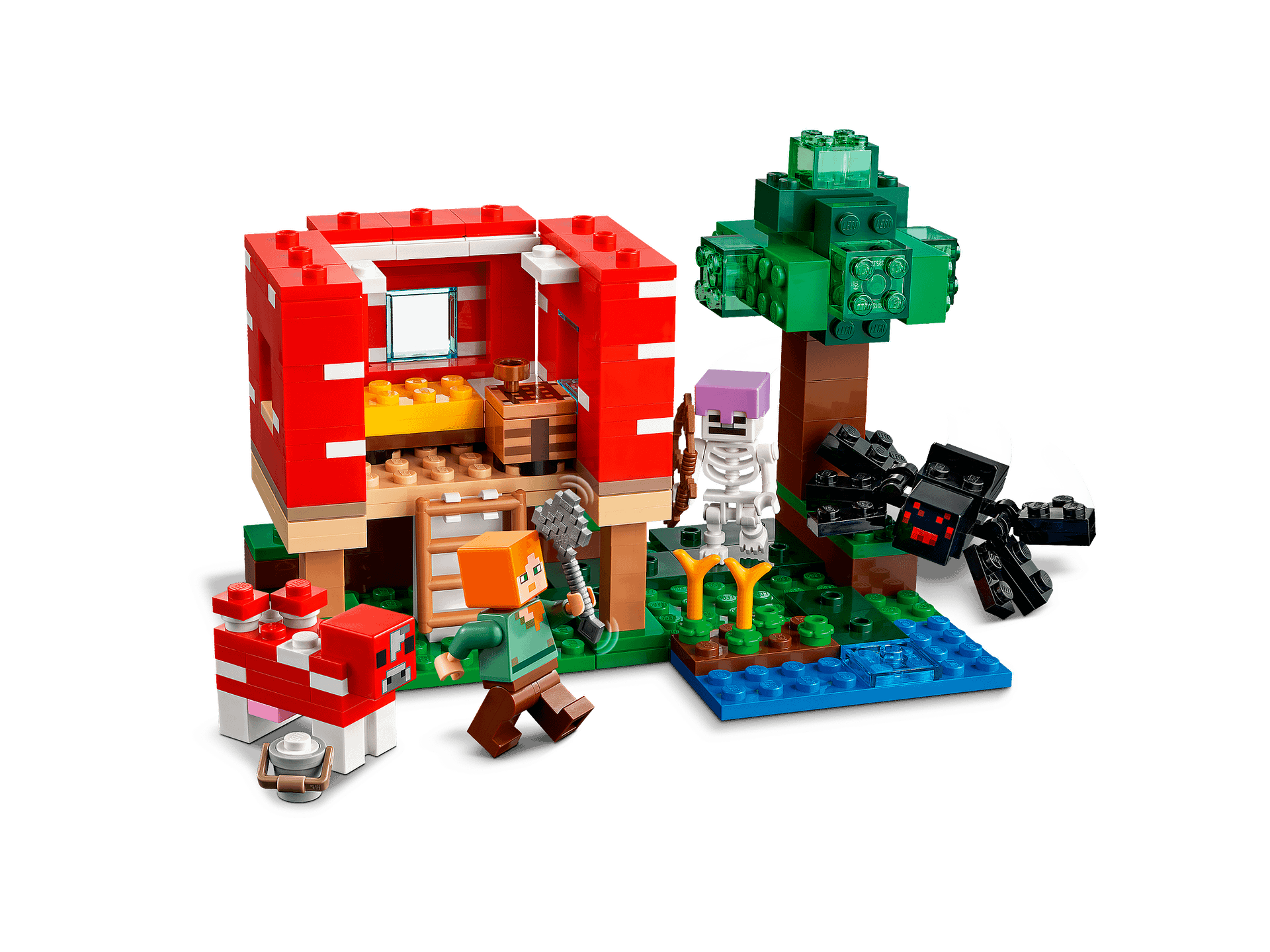 LEGO® 21179 The Mushroom House - Minecraft®
