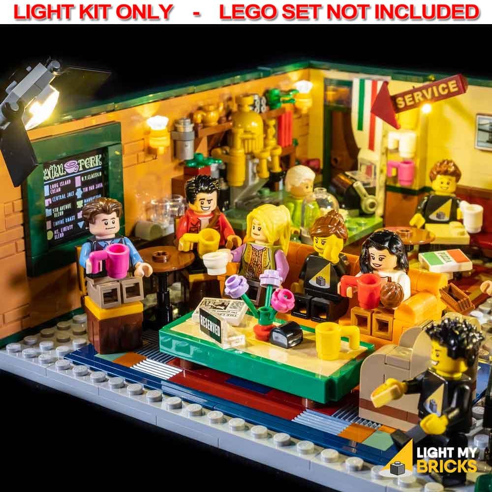 Light My Bricks - LIGHT KIT for LEGO® Friends Central Perk 21319