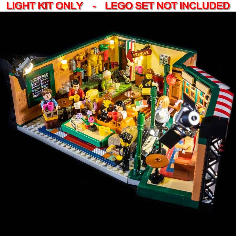 Light My Bricks - LIGHT KIT for LEGO® Friends Central Perk 21319