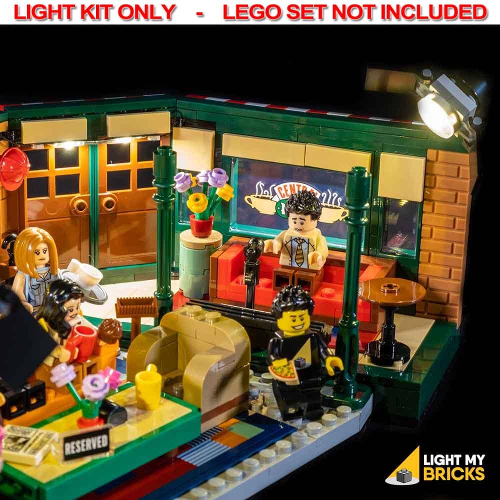 Light My Bricks - LIGHT KIT for LEGO® Friends Central Perk 21319