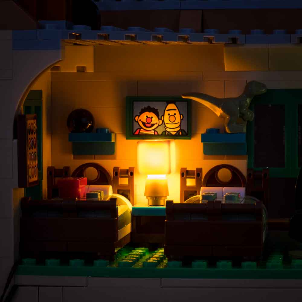 Light My Bricks - LIGHT KIT for LEGO® 123 Sesame Street 21324