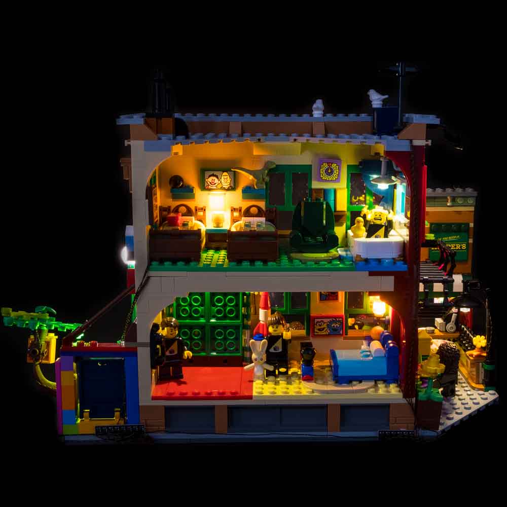 Light My Bricks - LIGHT KIT for LEGO® 123 Sesame Street 21324