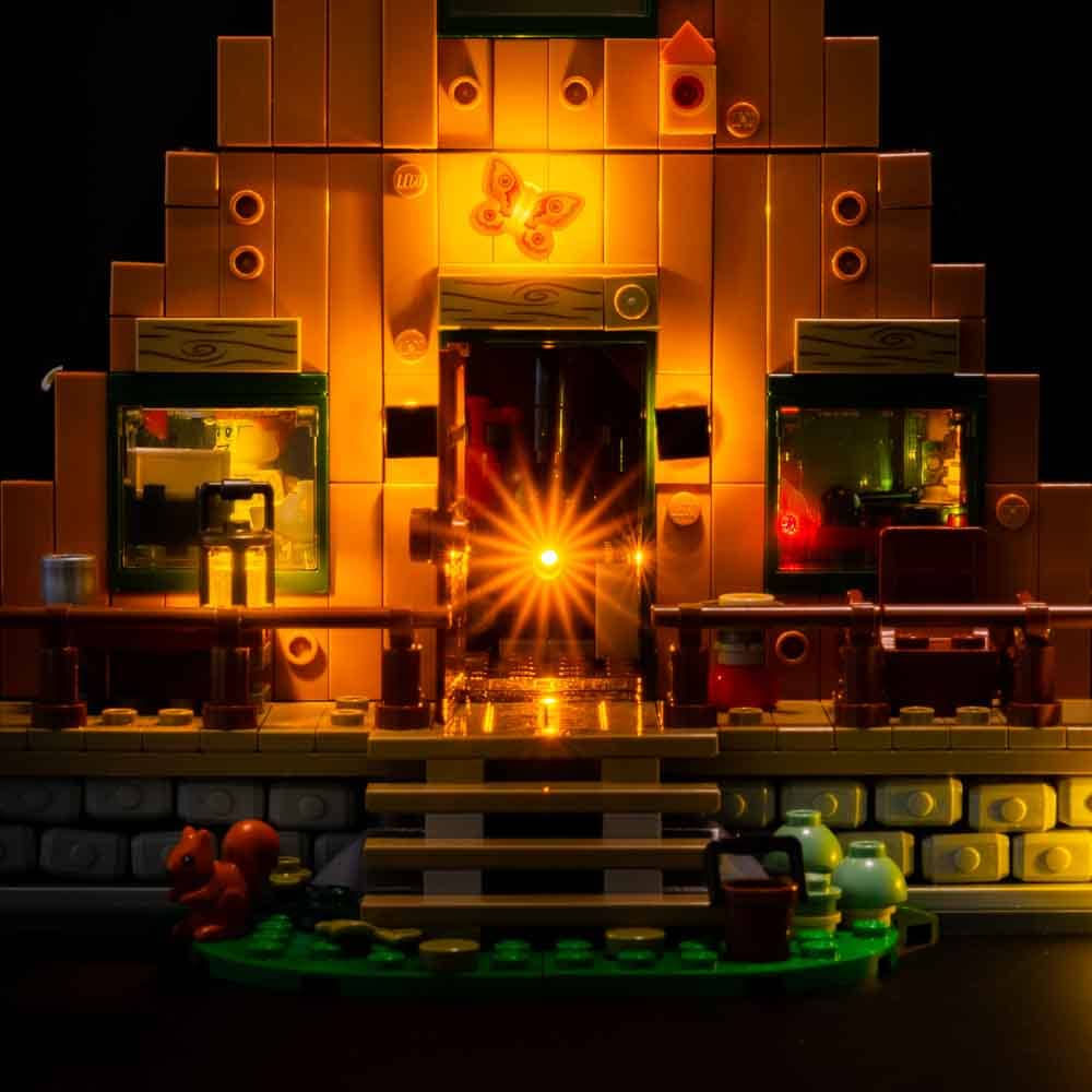 Light My Bricks - Light Kit For LEGO® A-Frame Cabin 21338
