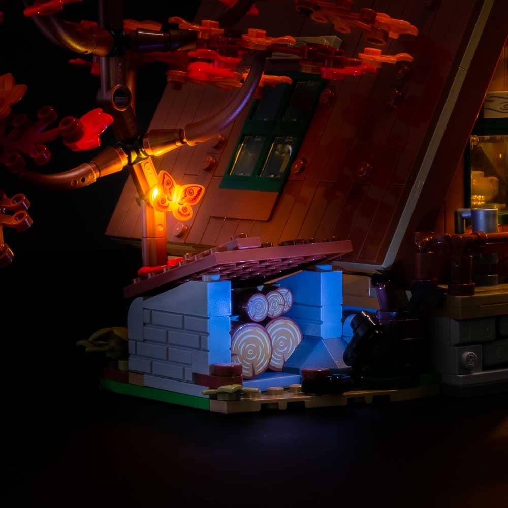 Light My Bricks - Light Kit For LEGO® A-Frame Cabin 21338