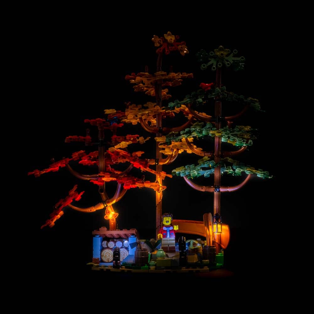 Light My Bricks - Light Kit For LEGO® A-Frame Cabin 21338