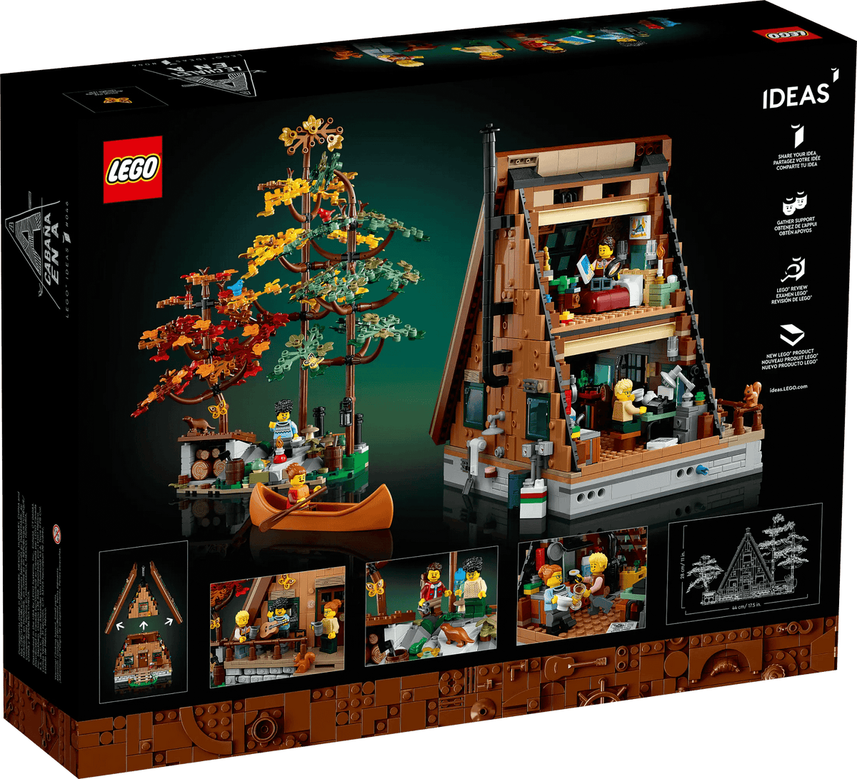 LEGO® 21338 A-Frame Cabin - Ideas