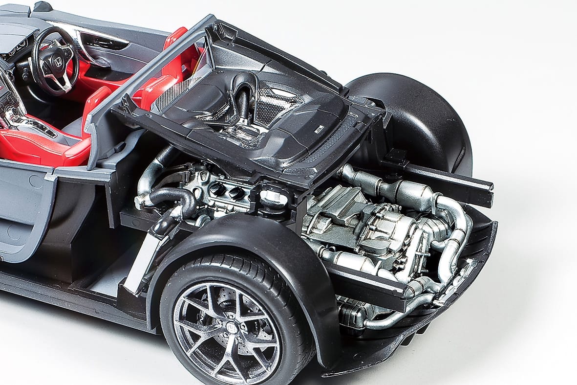 TAMIYA - 1:24 HONDA NSX T24344 PLASTIC MODEL KIT