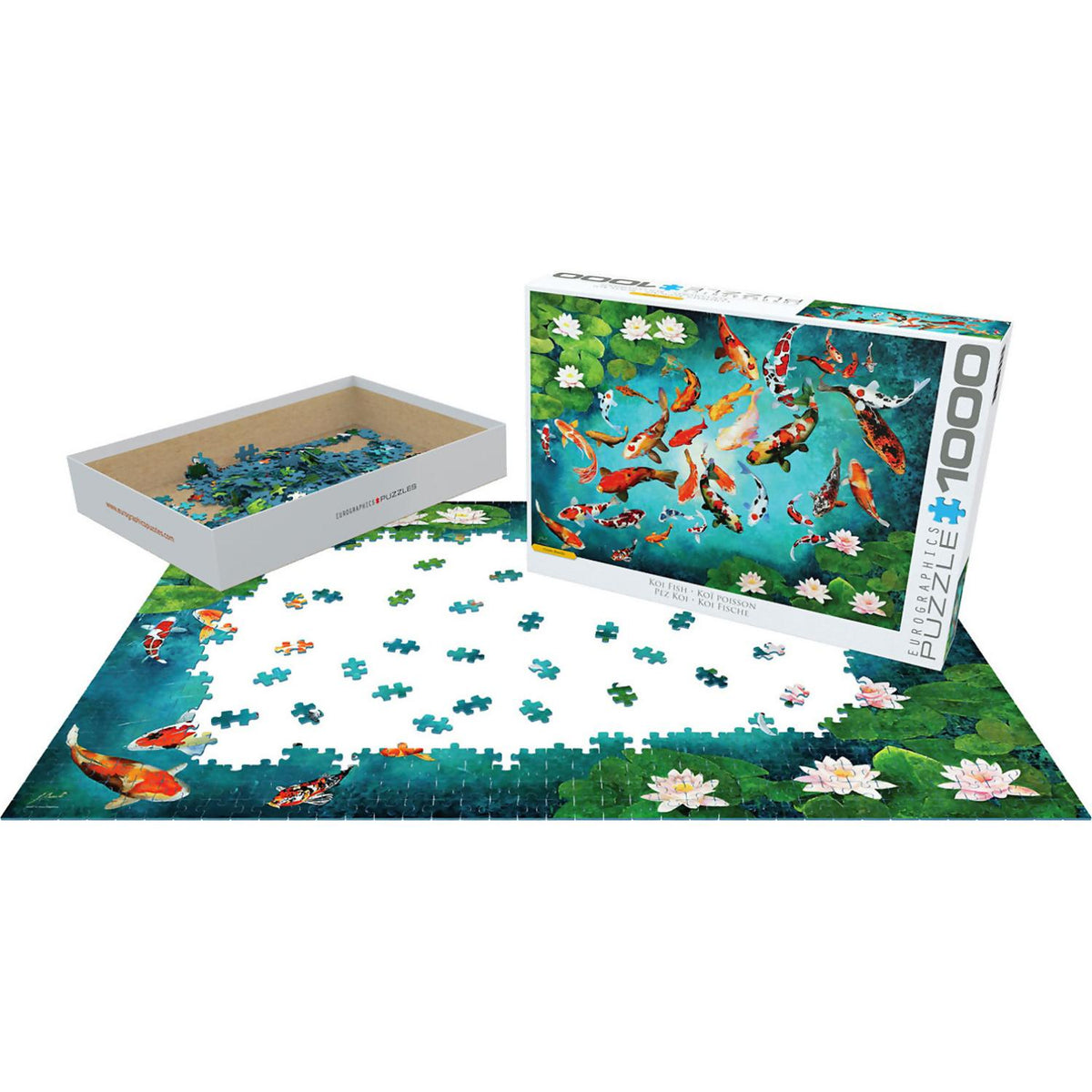 EuroGraphics - Koi Fish - Jigsaw Puzzle 1000 Pieces