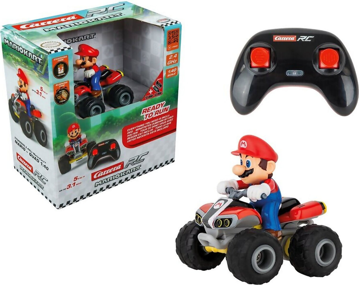 CARRERA - RC 2.4GHZ MARIO KART MARIO - QUAD 1:40