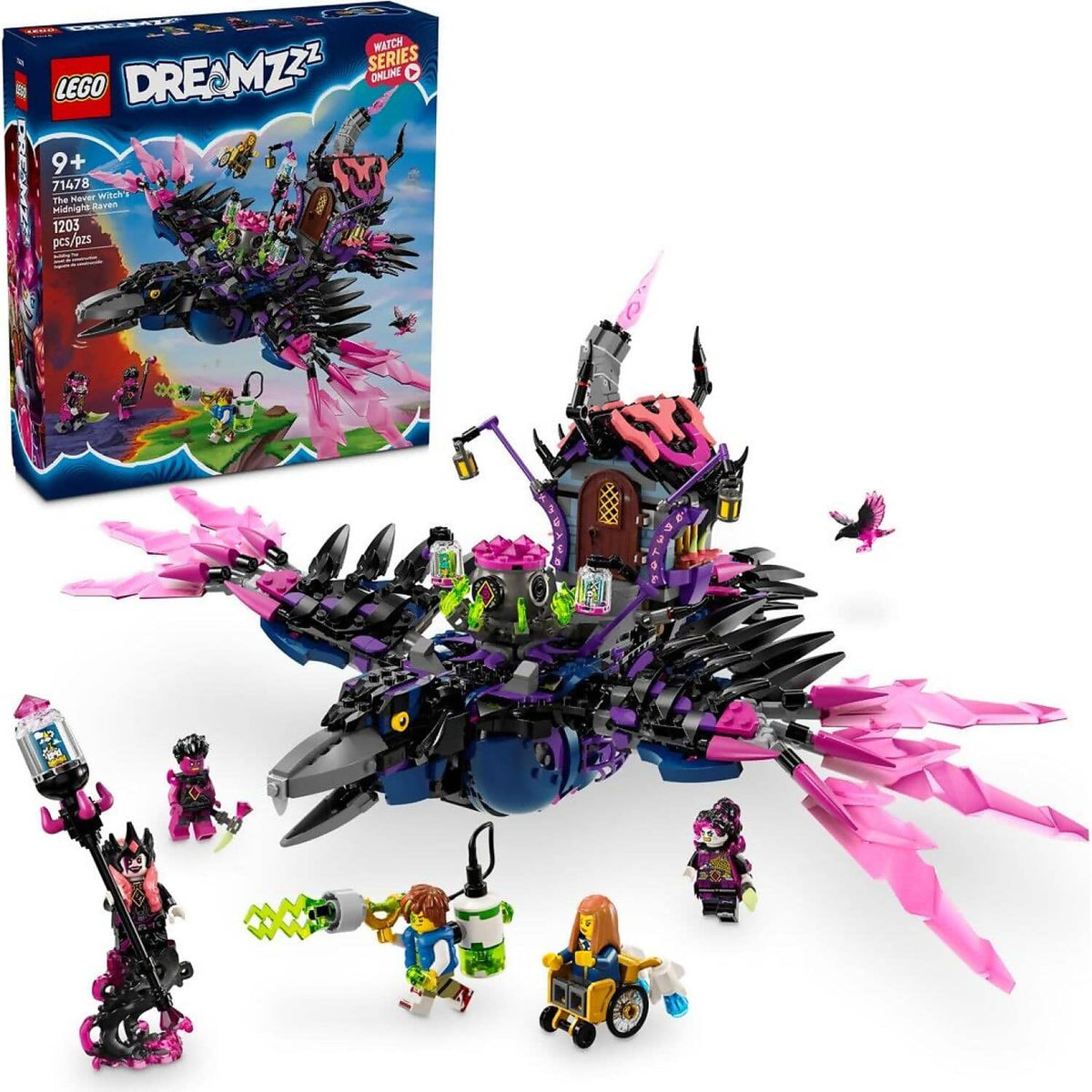 LEGO® 71478 The Never Witch's Midnight Raven - Dreamzzz