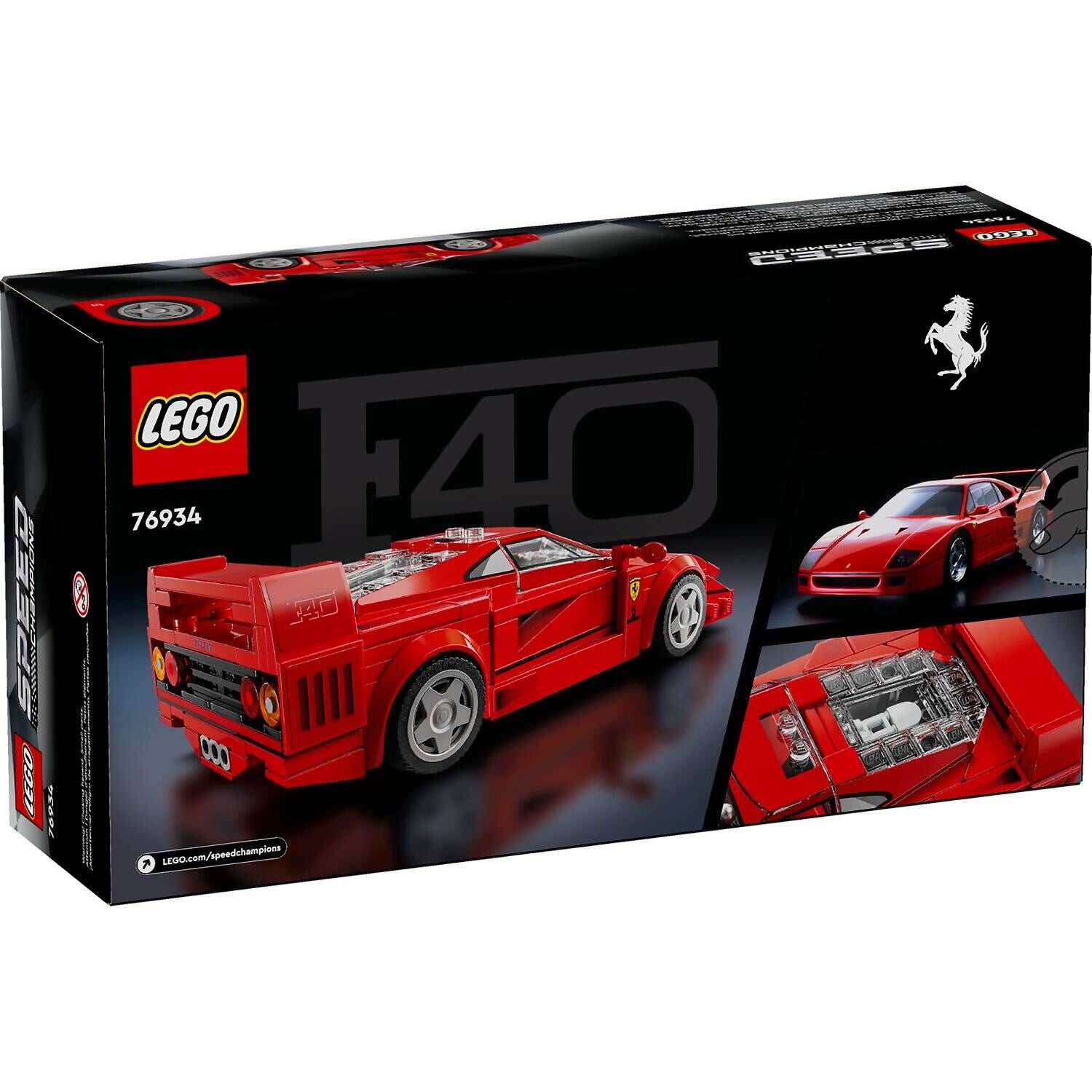 LEGO® 76934 Ferrari F40 Supercar - Speed Champions
